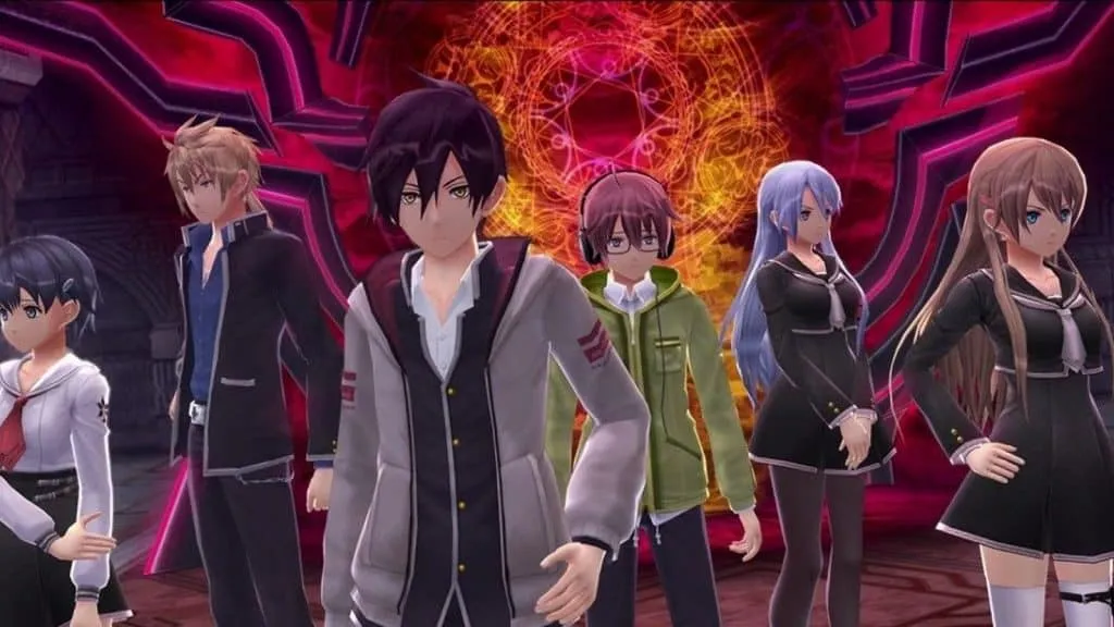 Une capture d'écran de Tokyo Xanadu eX plus