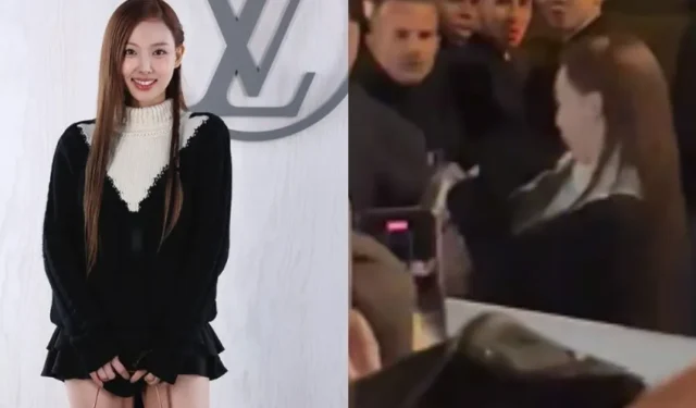 ZWEIMAL Nayeon auf der Pariser Modewoche „angegriffen“ + löst Sicherheitsbedenken aus