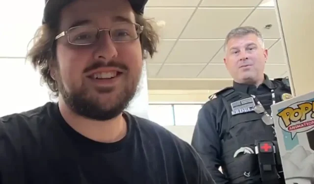 Streamer Twitch affrontato dalla sicurezza aeroportuale per attività “sospetta”.