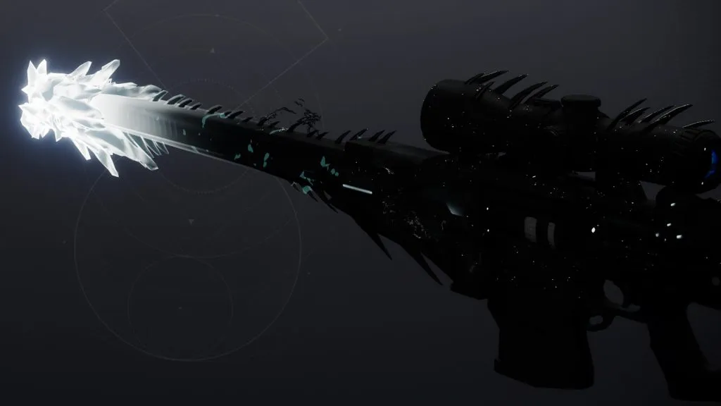 O rifle de precisão exótico Whisper of the Worm em Destiny 2.