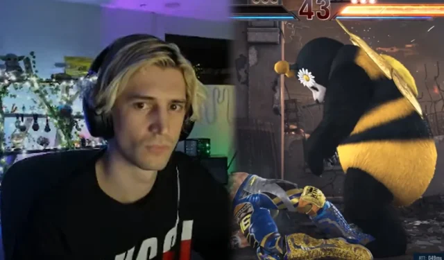 xQc wütend auf Tekken 8 Schlümpfe, nachdem er vom Panda-Spieler dominiert wurde