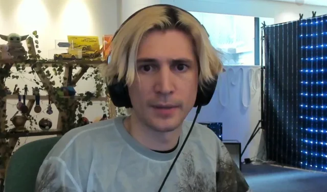 xQc 因購買新衣服而不僅僅是洗衣服而受到批評