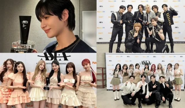 Annonce des gagnants des 1ers Asia Star Entertainer Awards (ASEA) : Stray Kids, SHINee Taemin et d’autres trophées de sac à la maison !