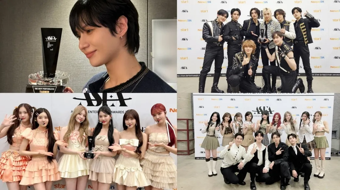Annonce des gagnants des 1ers Asia Star Entertainer Awards (ASEA) : Stray Kids, SHINee Taemin et d'autres trophées de sac à la maison !