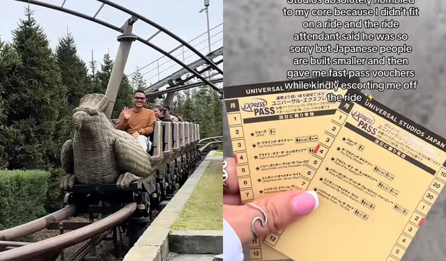 Mulher “humilhada” após ser informada de que é grande demais para a montanha-russa no Universal Studios Japan