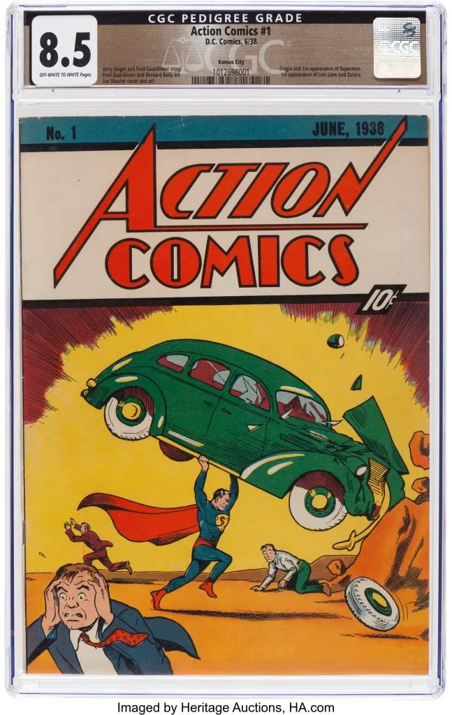 Action Comics #1 bewertet