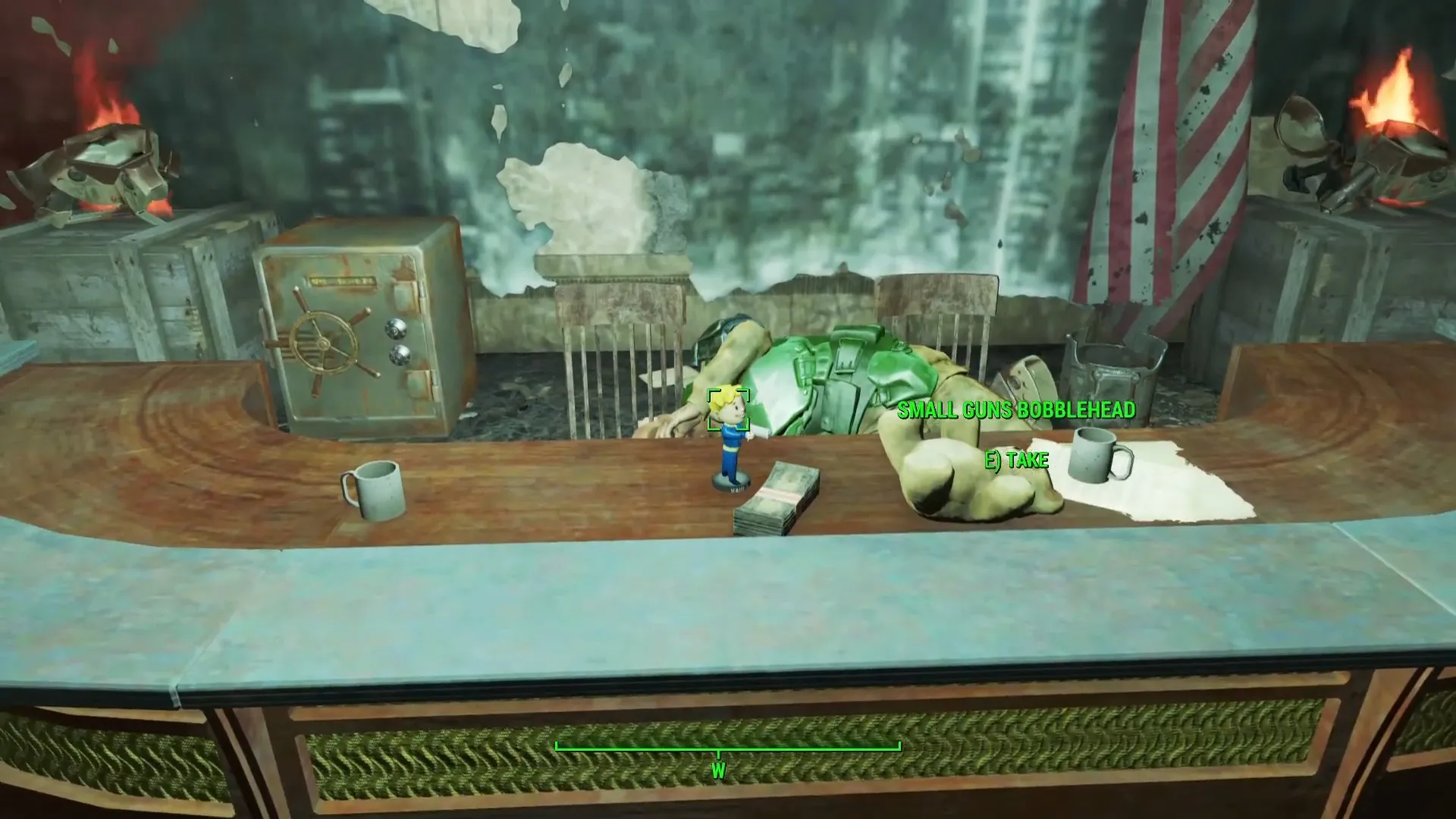 Le Bobblehead des petites armes dans Fallout 4