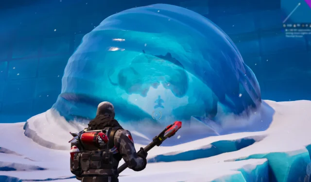 Dónde encontrar el Iceberg de Avatar Aang en Fortnite