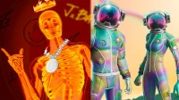 Como obter skins Coachella 2024 em Fortnite: Horizon, Cosma e Inferno Skeleton Balvin