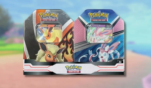 Procurez-vous un pack Pokemon TCG Tin contenant les meilleures évolutions d’Eevee