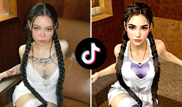 Jak zdobyć wirusowy filtr AI PS2 na TikTok