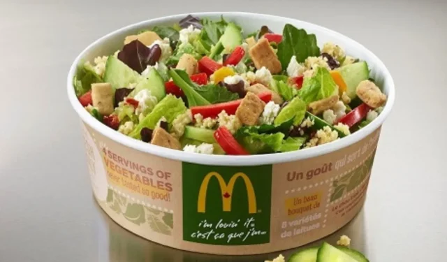 El ex chef de McDonald’s explica por qué se eliminaron las ensaladas del menú en 2020