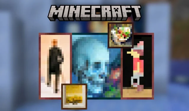 Alle Gemälde in Minecraft und wie man sie herstellt