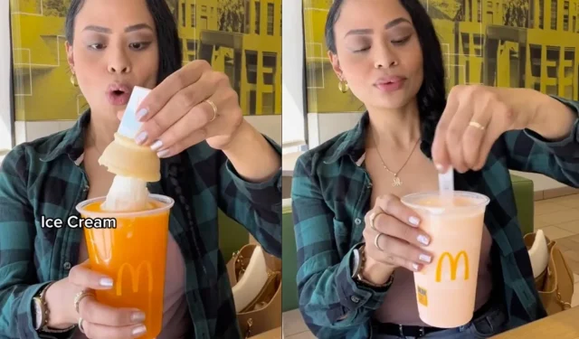 Cómo pedir una crema de naranja del menú secreto de McDonald’s