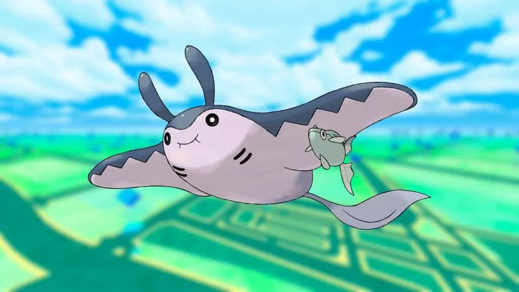 Mantine em Pokémon Go Flying Cup