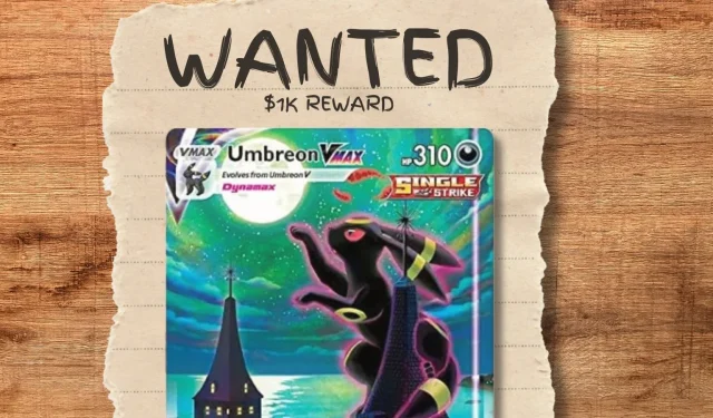 Un joueur du Pokémon TCG repère une prime de 1 000 $ dans un magasin « louche » pour une carte rare Umbreon