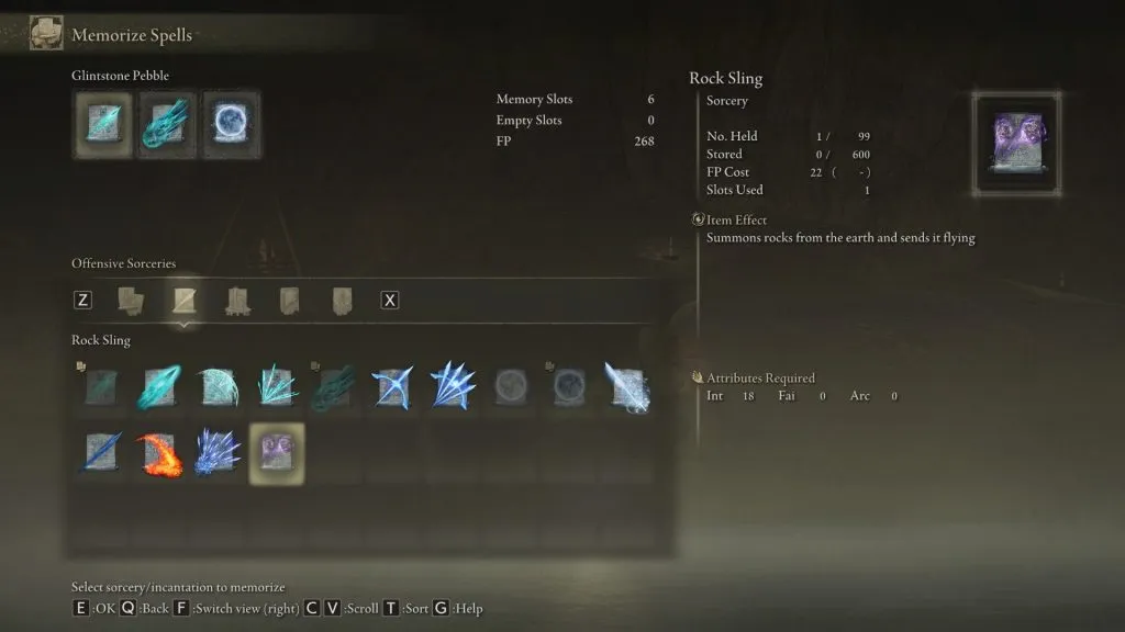 Uma captura de tela do jogo Elden Ring