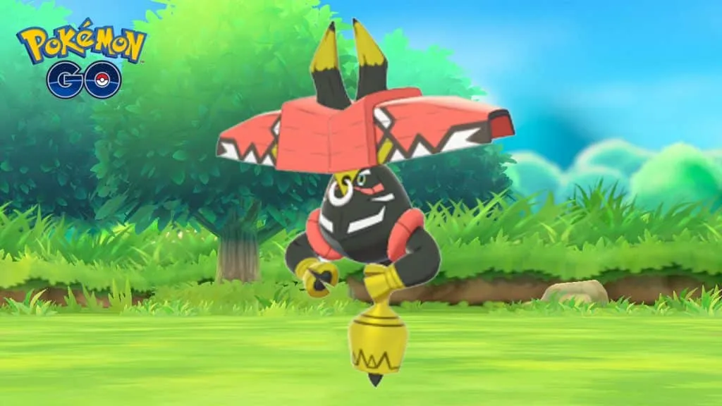Tapu Bulu apparaissant dans les raids Pokemon Go
