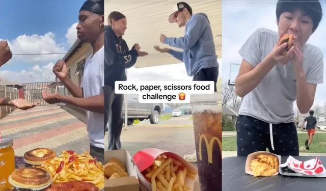 Le défi alimentaire pierre, papier, ciseaux sur TikTok expliqué