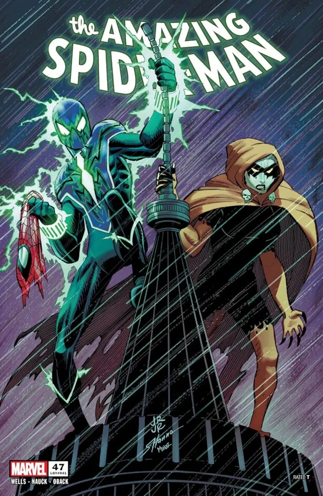 Arte da capa de O Espetacular Homem-Aranha #47