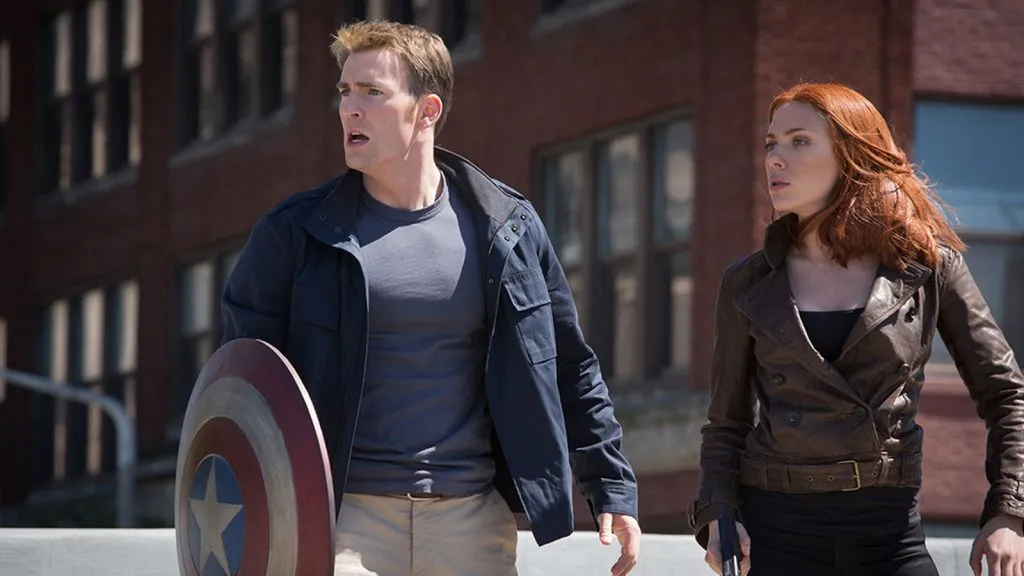 Captain America und Black Widow