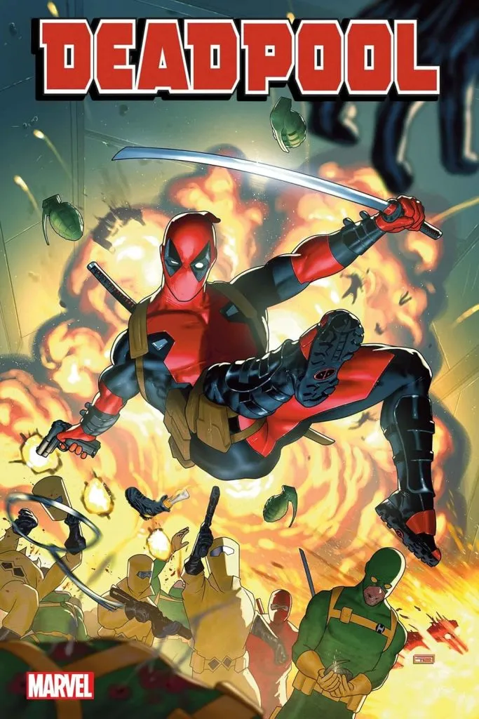 Arte de portada de Deadpool #1