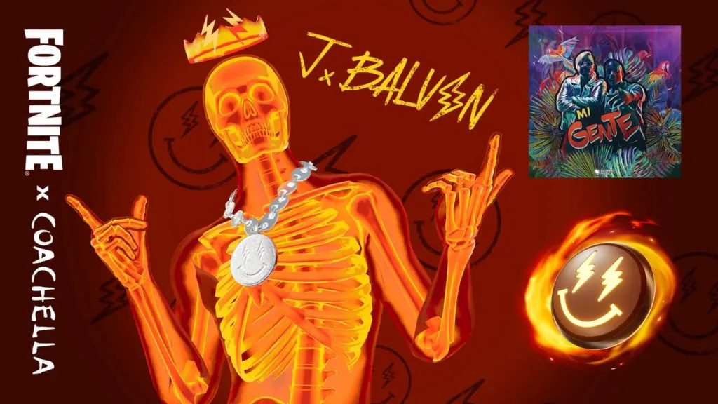 J Balvin-Skin Coachella 2024 x Fortnite