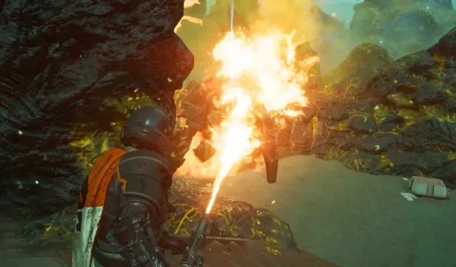 Cette manœuvre de Helldivers 2 éteint le feu plus rapidement que ne le stimule