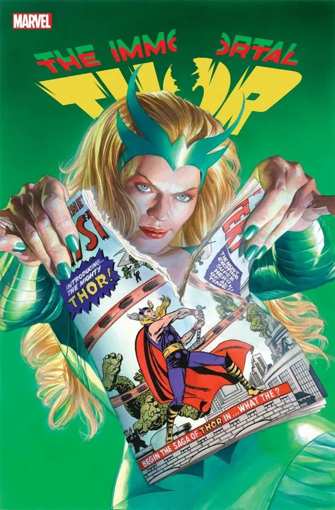Arte de portada de El Inmortal Thor #9