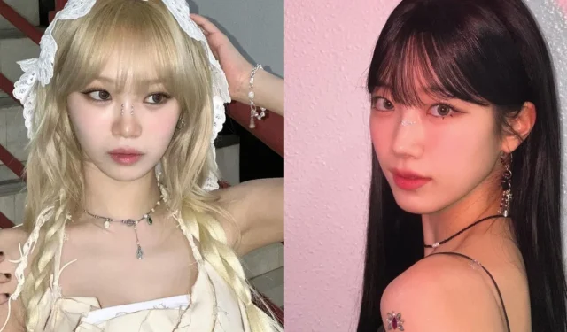 J-Media criticada por anúncio falso de namoro sobre LE SSERAFIM Chaewon e Kazuha