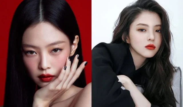 La imagen lo es todo “¿Diferencia entre la compañera de 6 años de Jennie y la salida de Han So-hee como modelo para marcas?”