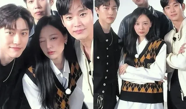 Les visuels de Kim Ji-won s’épanouissent entre Kim Soo-hyun, Park Sung-hoon et Kwak Dong-yeon « Photos affectueuses en quatre parties »