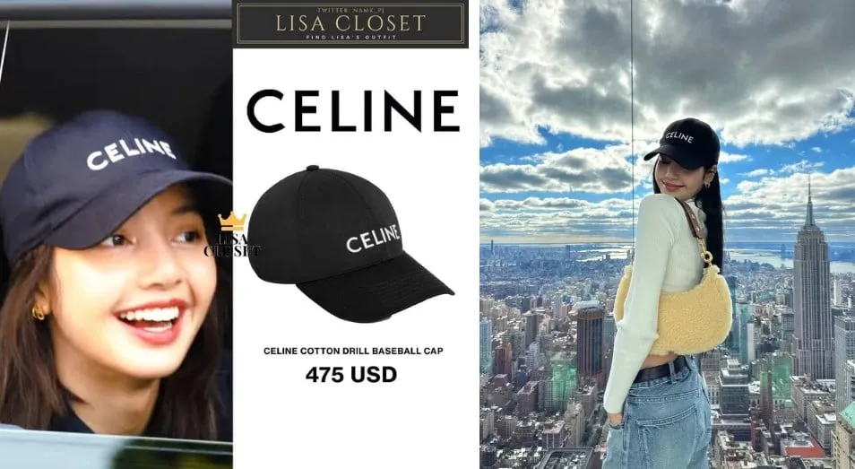 リサ・ブラックピンク-セリーヌの帽子