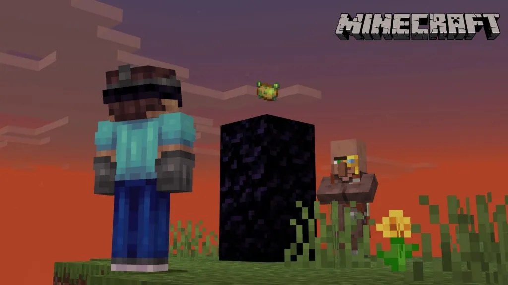 Batata venenosa do Minecraft em um pedestal