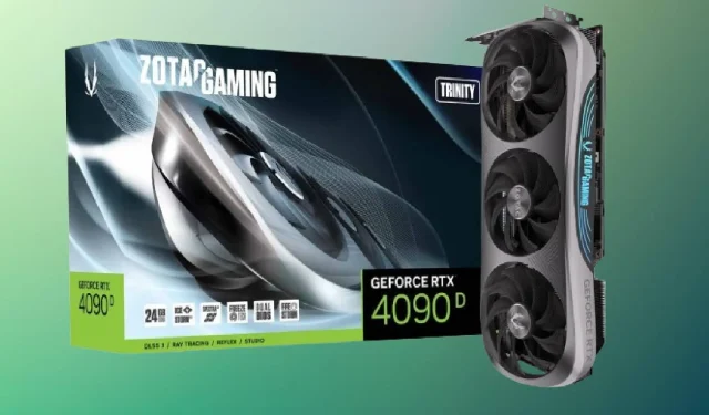 Preiserhöhungen für Nvidia GeForce RTX 4090D in China nach US-Sanktionen