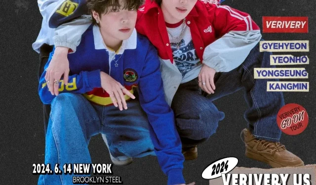 VERIVERY está retornando aos Estados Unidos para sua VERIVERY US TOUR 2024 [GO ON]