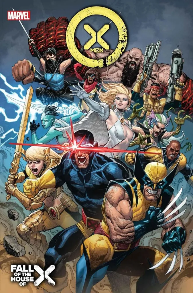 X-Men #33 arte de portada