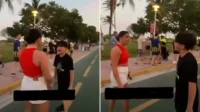 Streamer do Young Kick confrontado por mulher furiosa depois de tocar em sua comida para ‘pegadinha’
