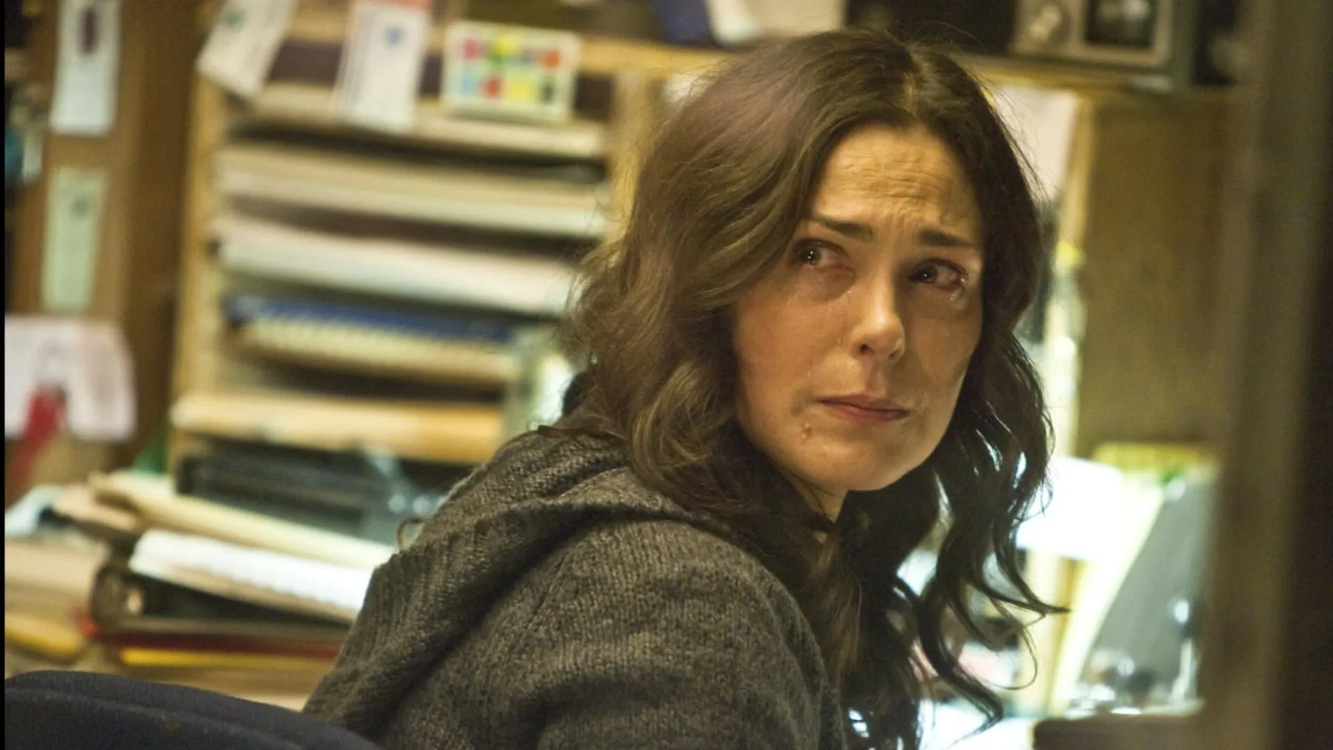 米歇爾‧富比士 (Michelle Forbes) 在《殺戮》(The Killing) (2011) 的表現（圖片來自 AMC）