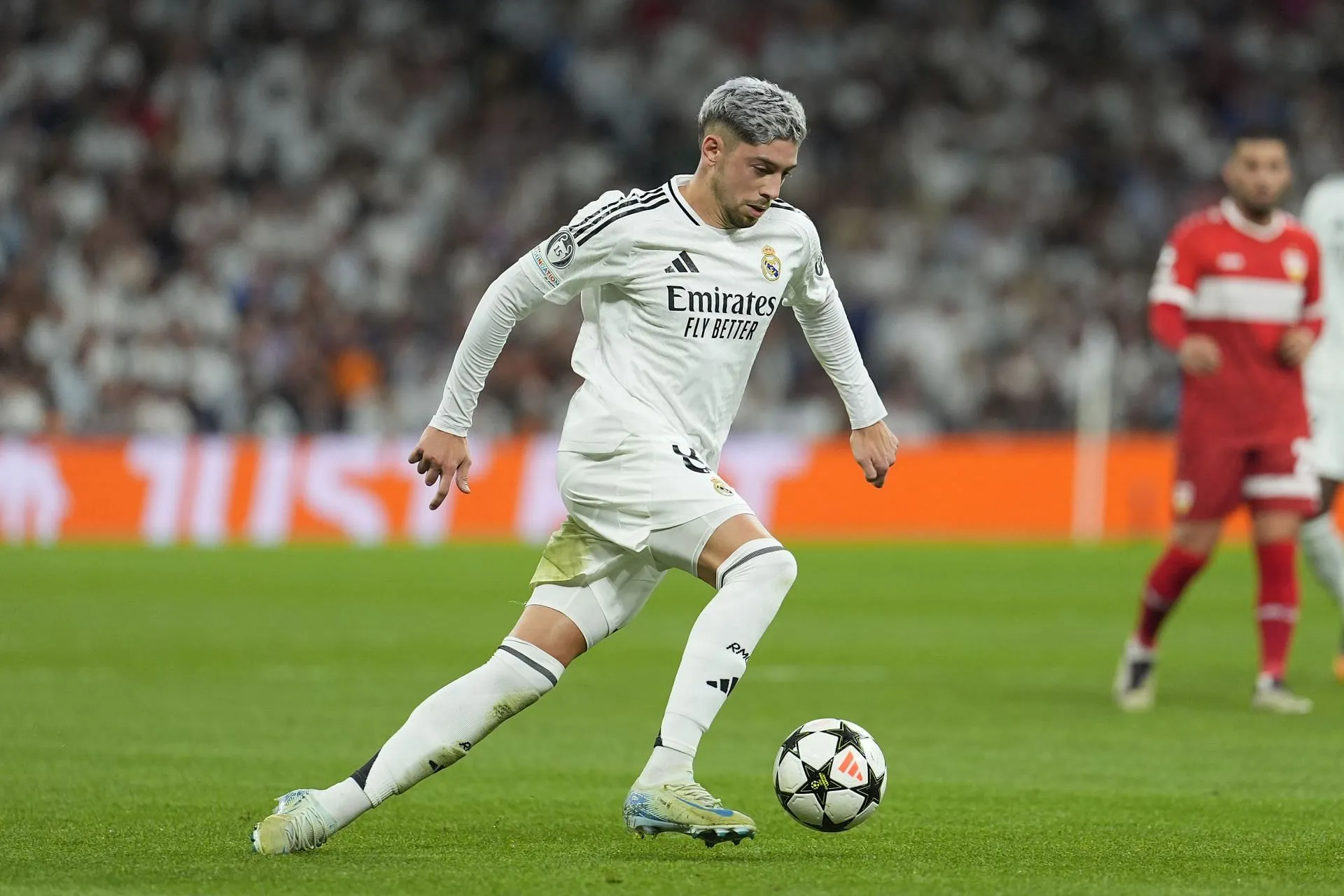 Valverde jugando en el Real Madrid (Imagen vía Getty)