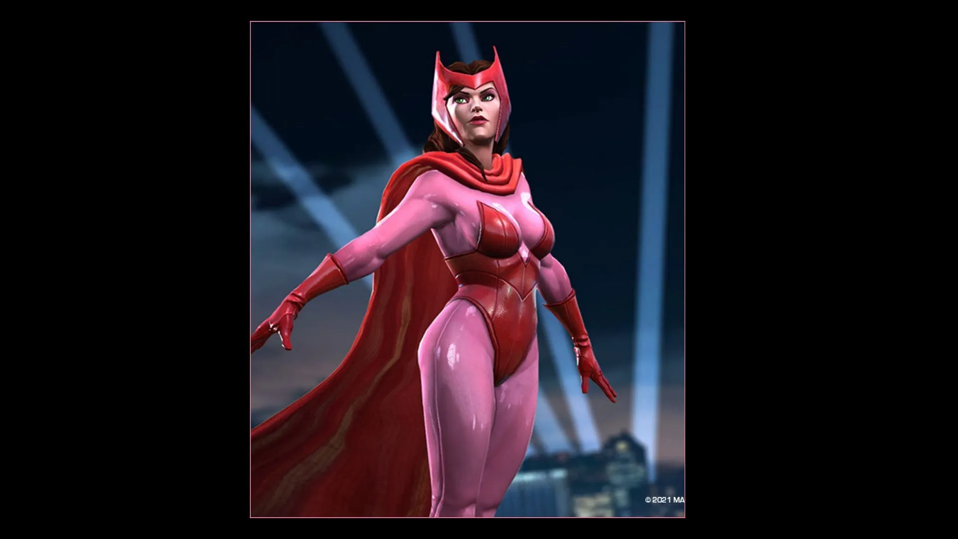 Scarlet Witch est un choix incontournable pour les combats de boss du Marvel Contest of Champions en raison de ses mécanismes riches en buffs (Image via Kabam Games, Inc.)