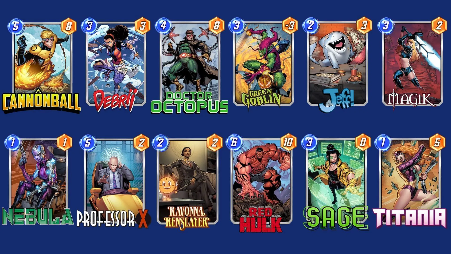 Das Sage Lockdown Deck ist ein weiteres strategisches Marvel Snap Sage Deck (Bild über Nuverse)