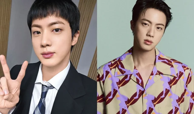 Jin de BTS expresa nerviosismo en actualización de Weverse antes de su aparición en la Semana de la Moda de Milán de Gucci