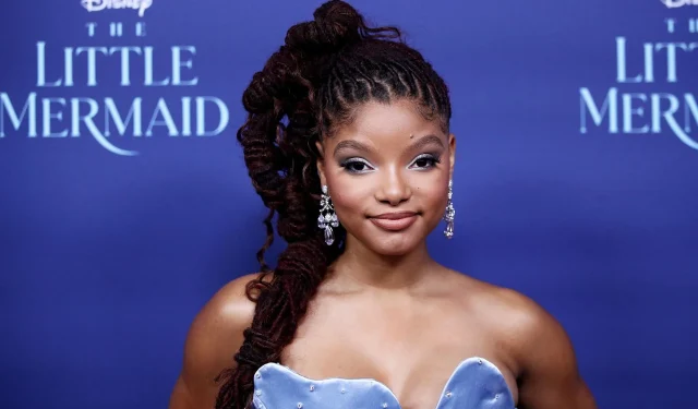 “Não é de se admirar que sua postura pareça incrível” — Internet reage a Halle Bailey posando com seu filho Halo e “parceiro de treino”