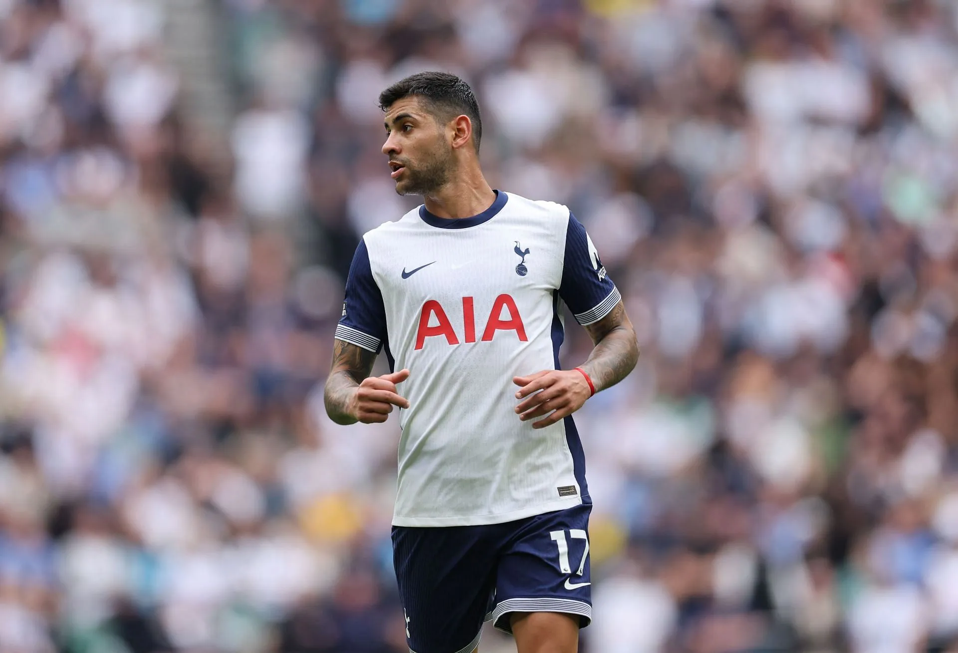 Romero joue pour Tottenham Hotspur en Premier League (Image via Getty)