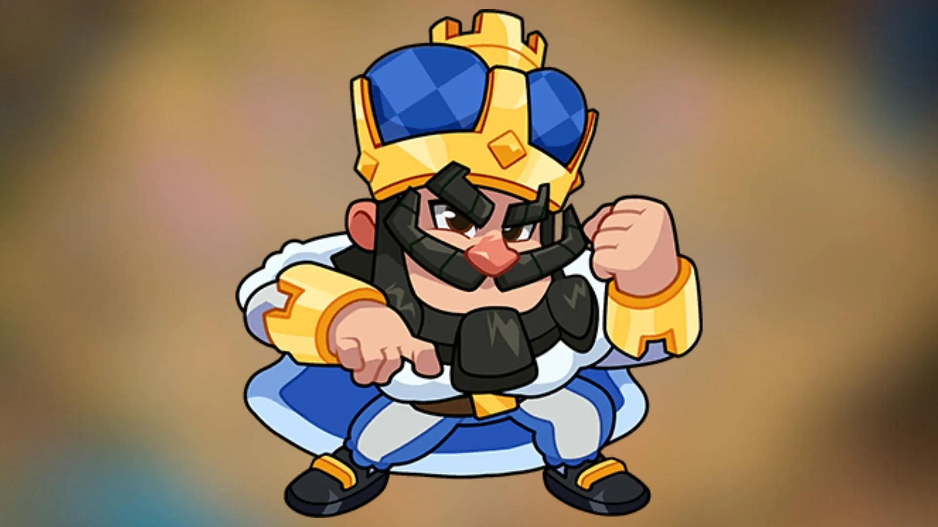 Royale King deploys Royal Recruits after opening chests (Image via Supercell)