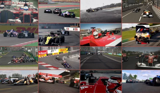 Classificando todos os videogames Codemasters F1 do melhor ao pior