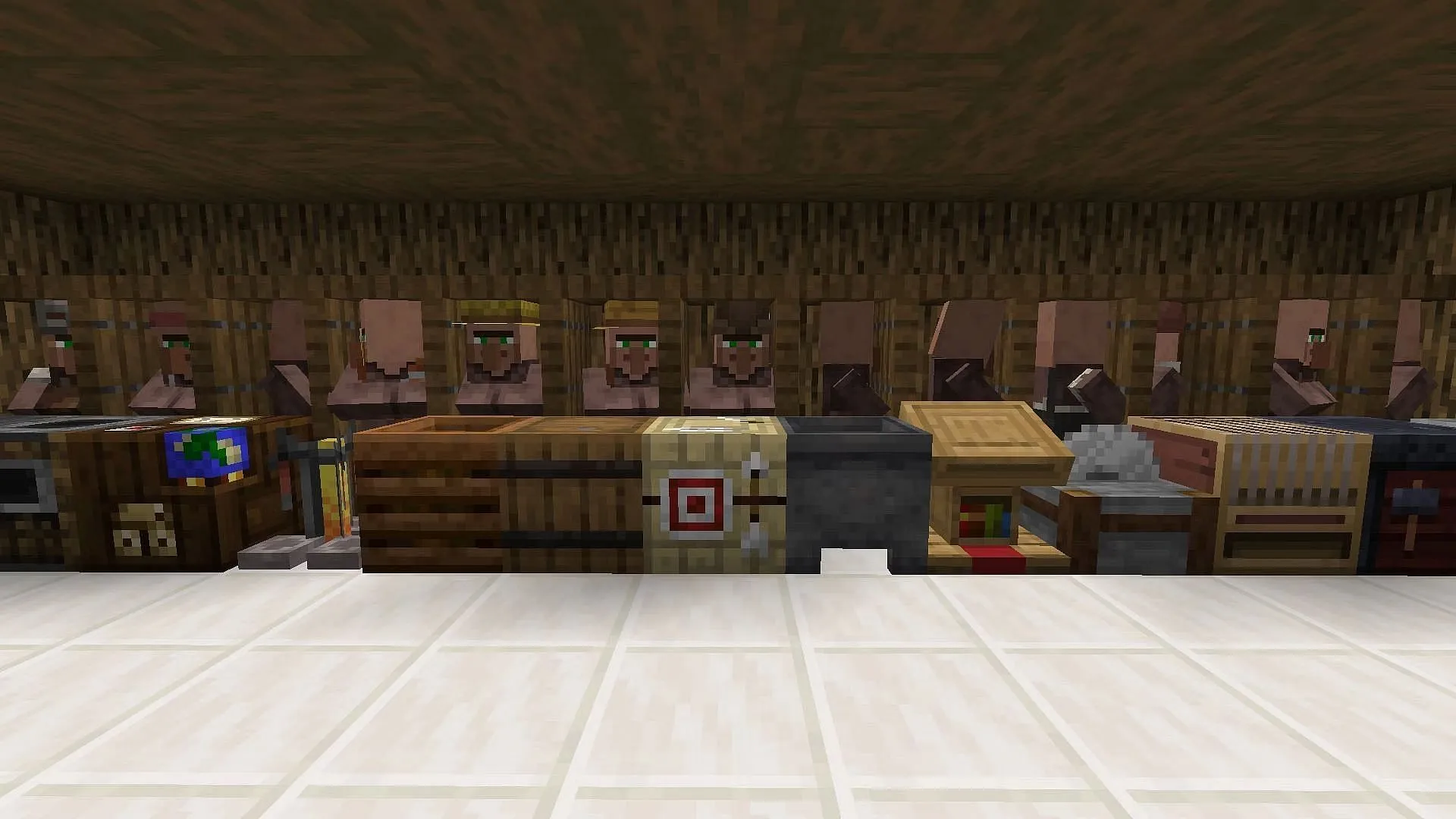 All Minecraft villager jobs (Image via Mojang)