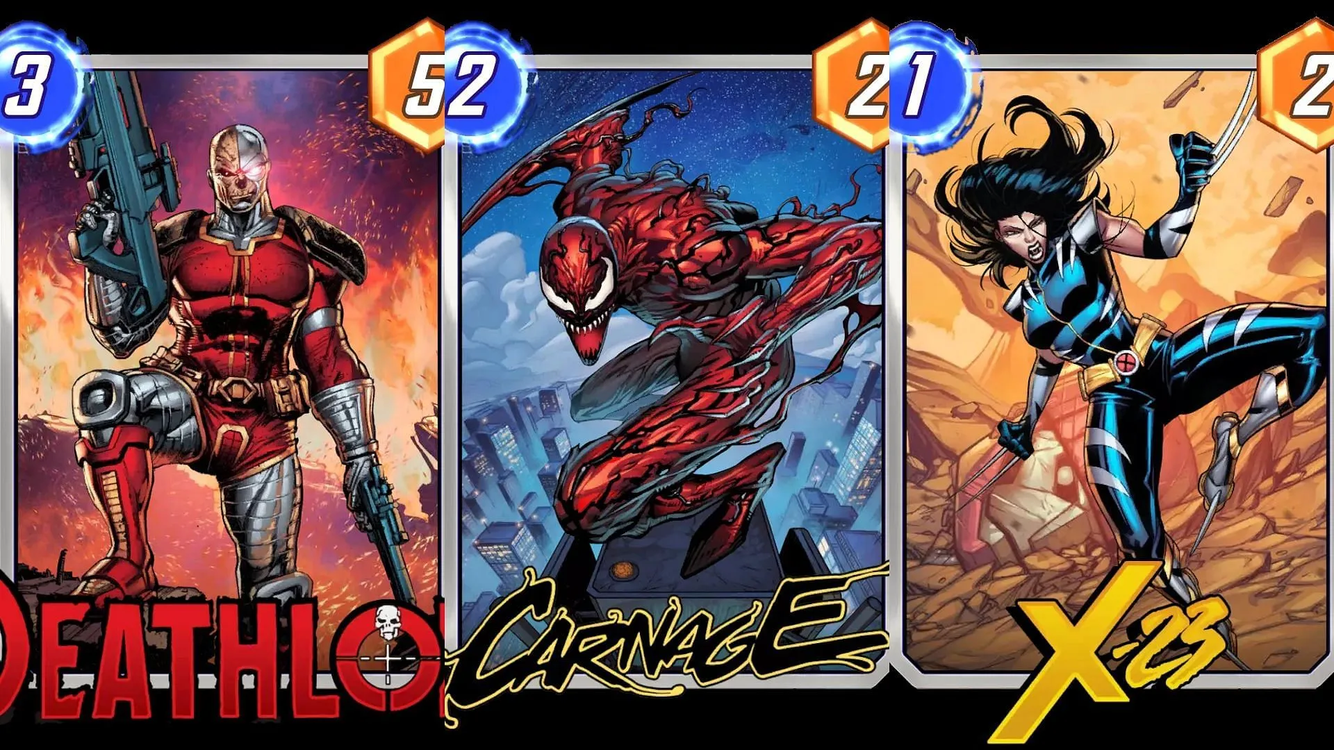 Players can choose Destroyer or Knull for a dominant end game