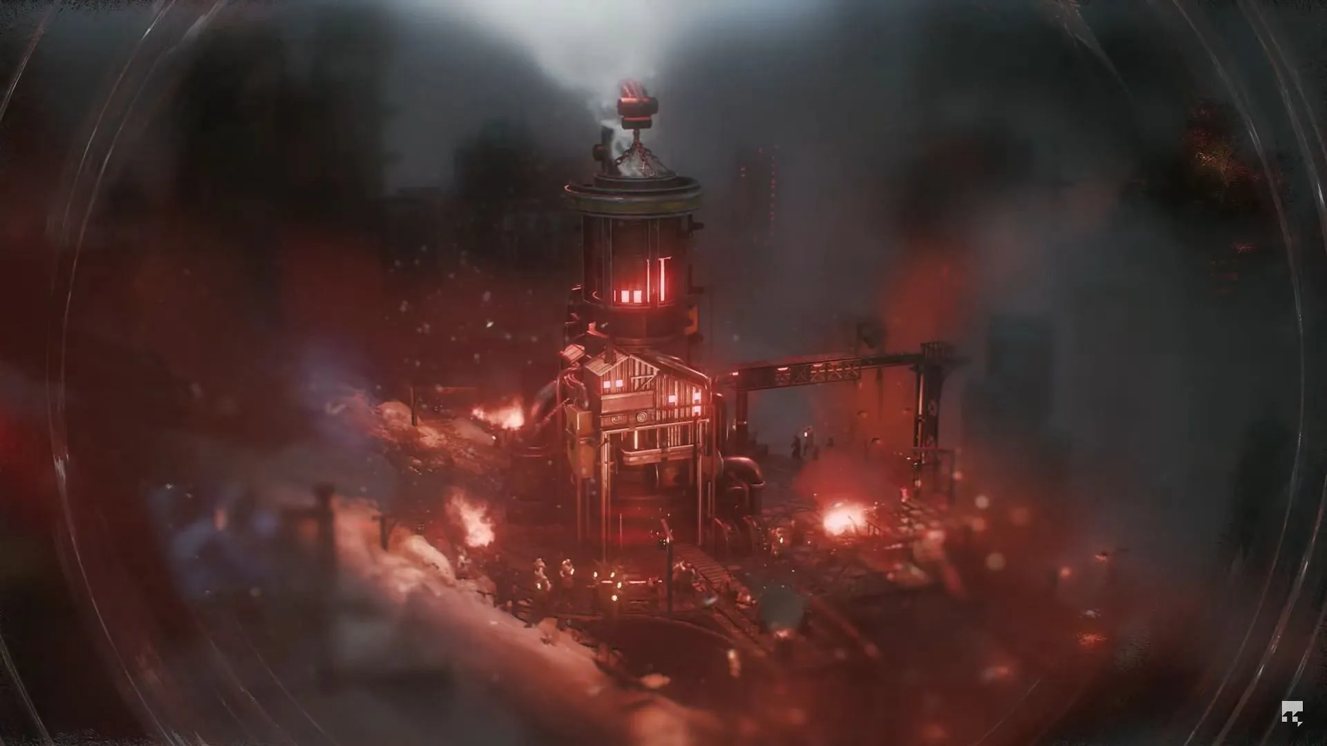 Oil Pumps will contribute to Squalor in Frostpunk 2 (Image via 11 bit studios)